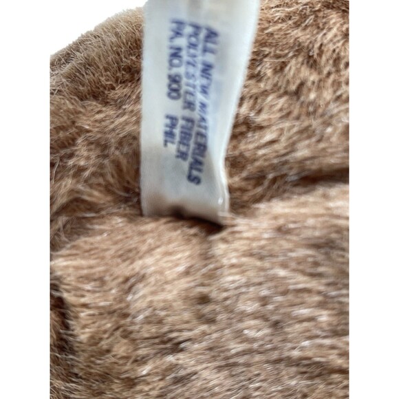 Vintage Steven Smith CHRISTMAS Plush Brown TEDDY BEAR Christmas Bow & Paws - Picture 9 of 10